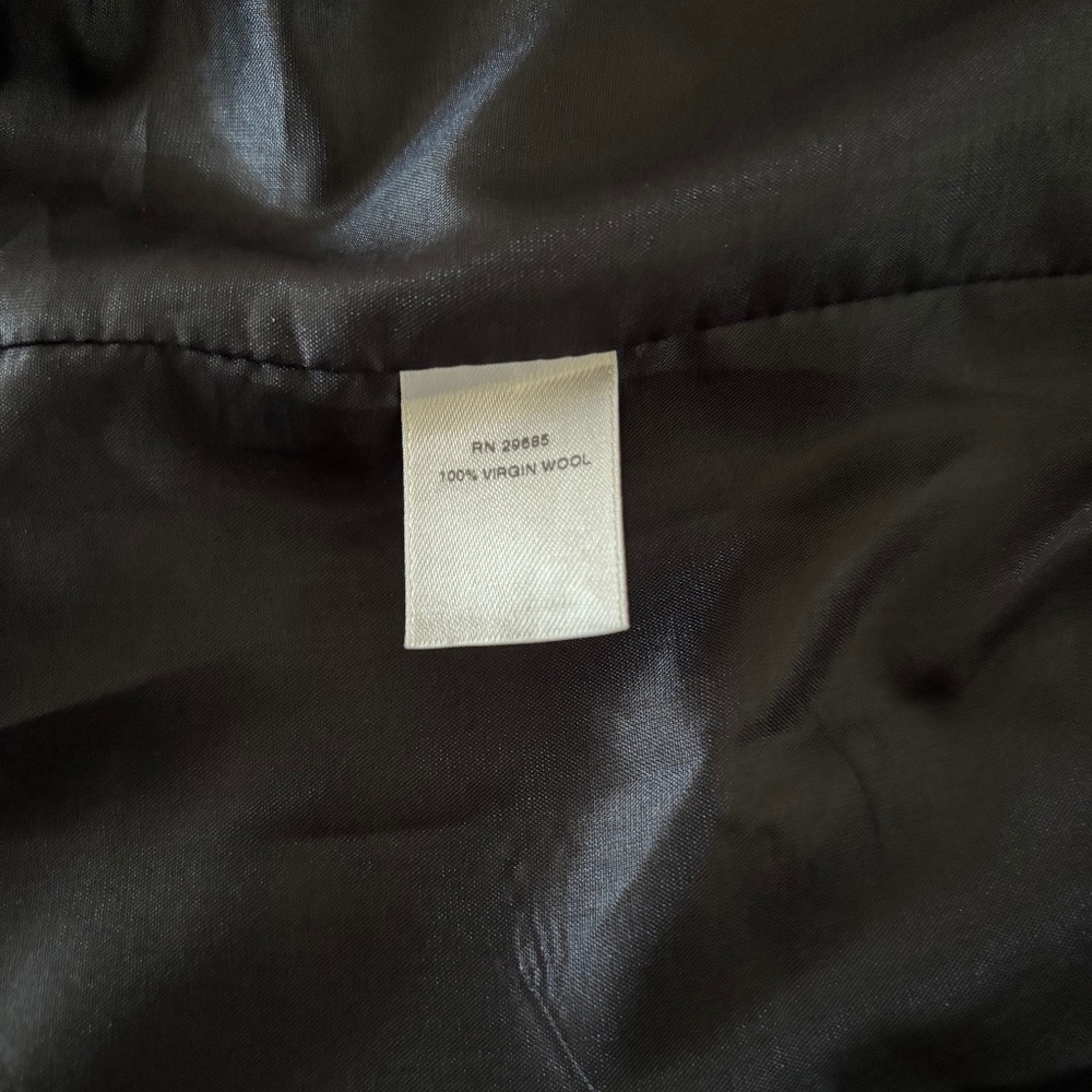 VINTAGE Pendleton Blazer Womens 6 Navy Blue Virgin Wool Jacket Preppy Classic - Picture 9 of 12